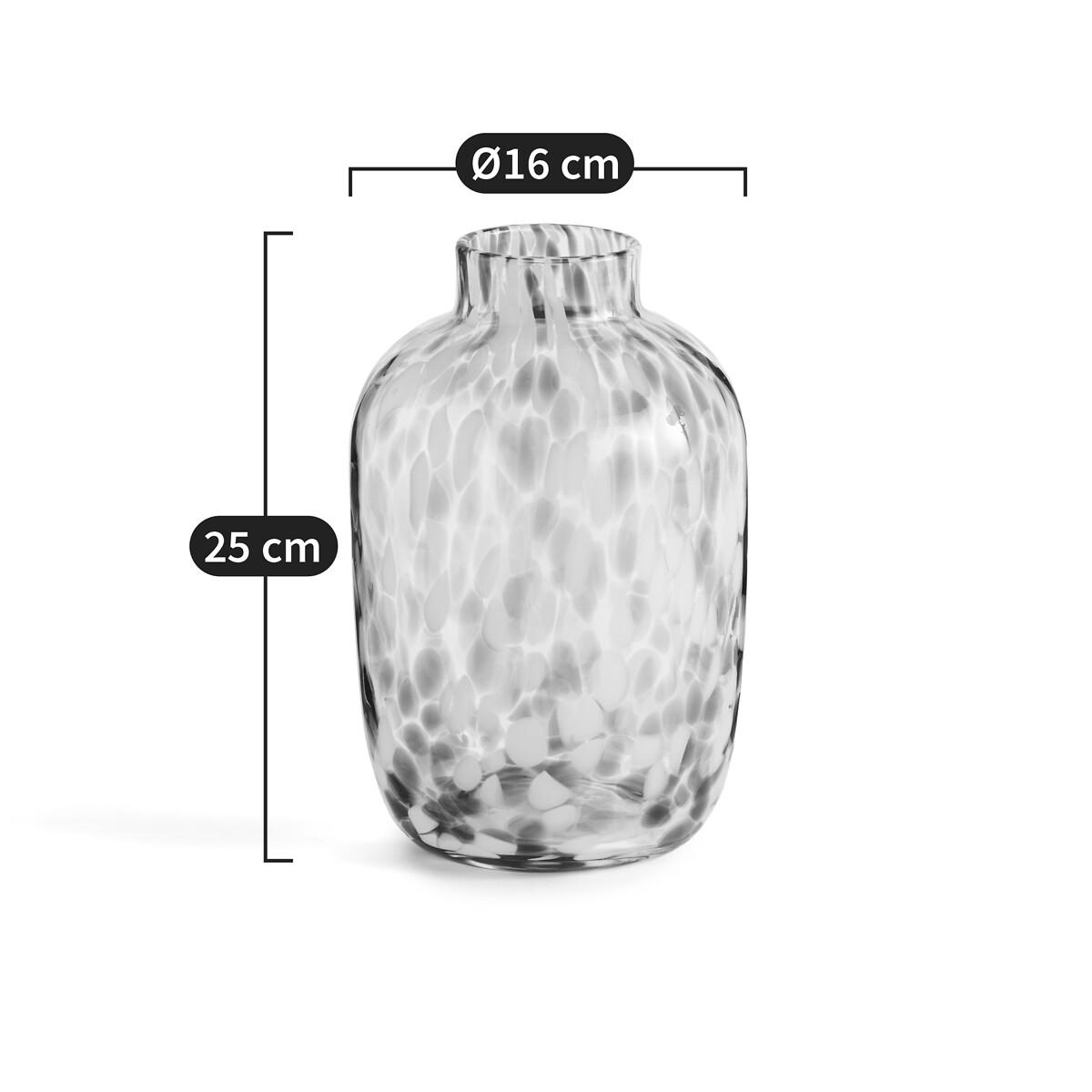 Mirella H25cm Spotted Glass Vase – image 5