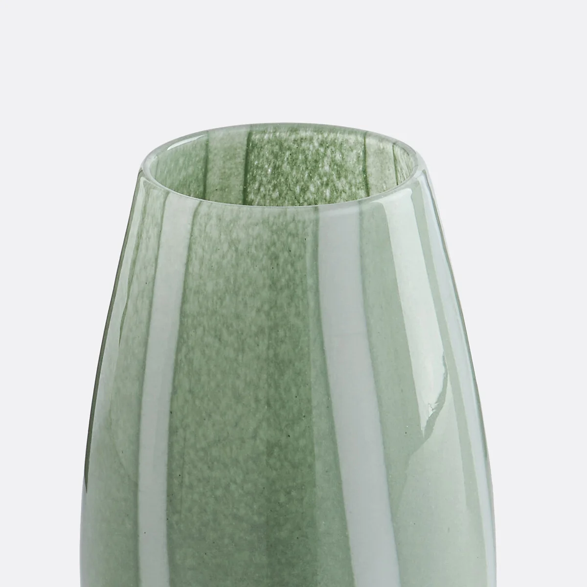 Malco Glass Vase with Stripes – image 3