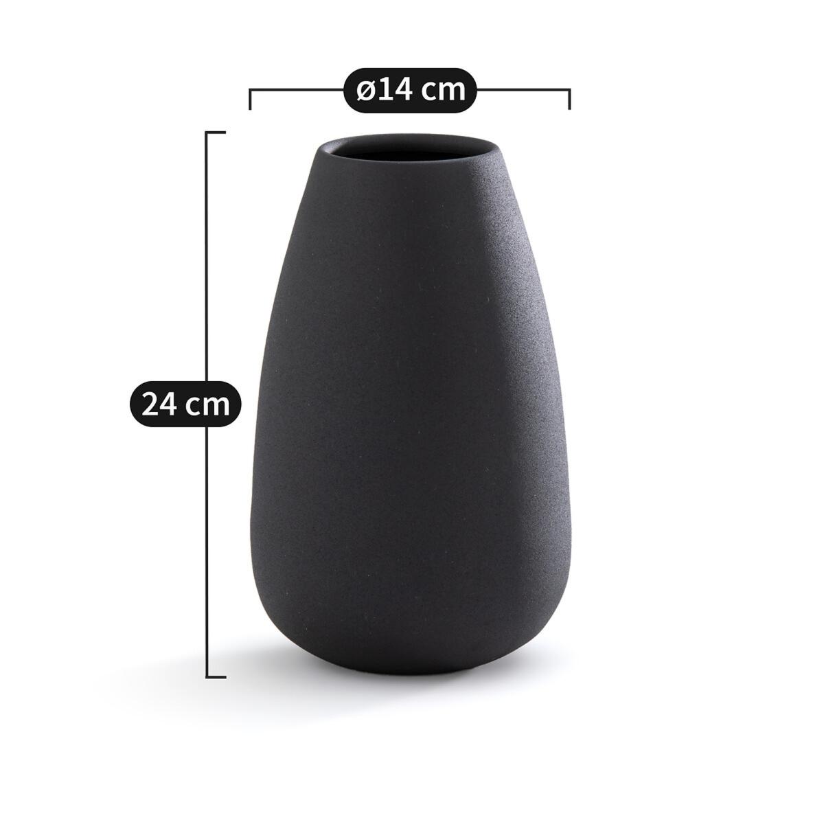 Anaïa 24cm High Textured Metal Vase – image 5