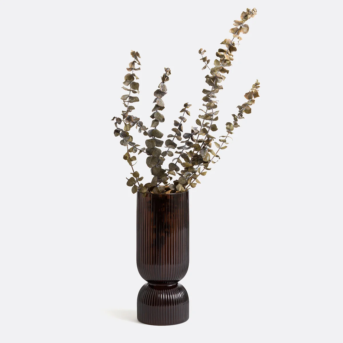 Valira H26cm Textured Glass Vase – image 4