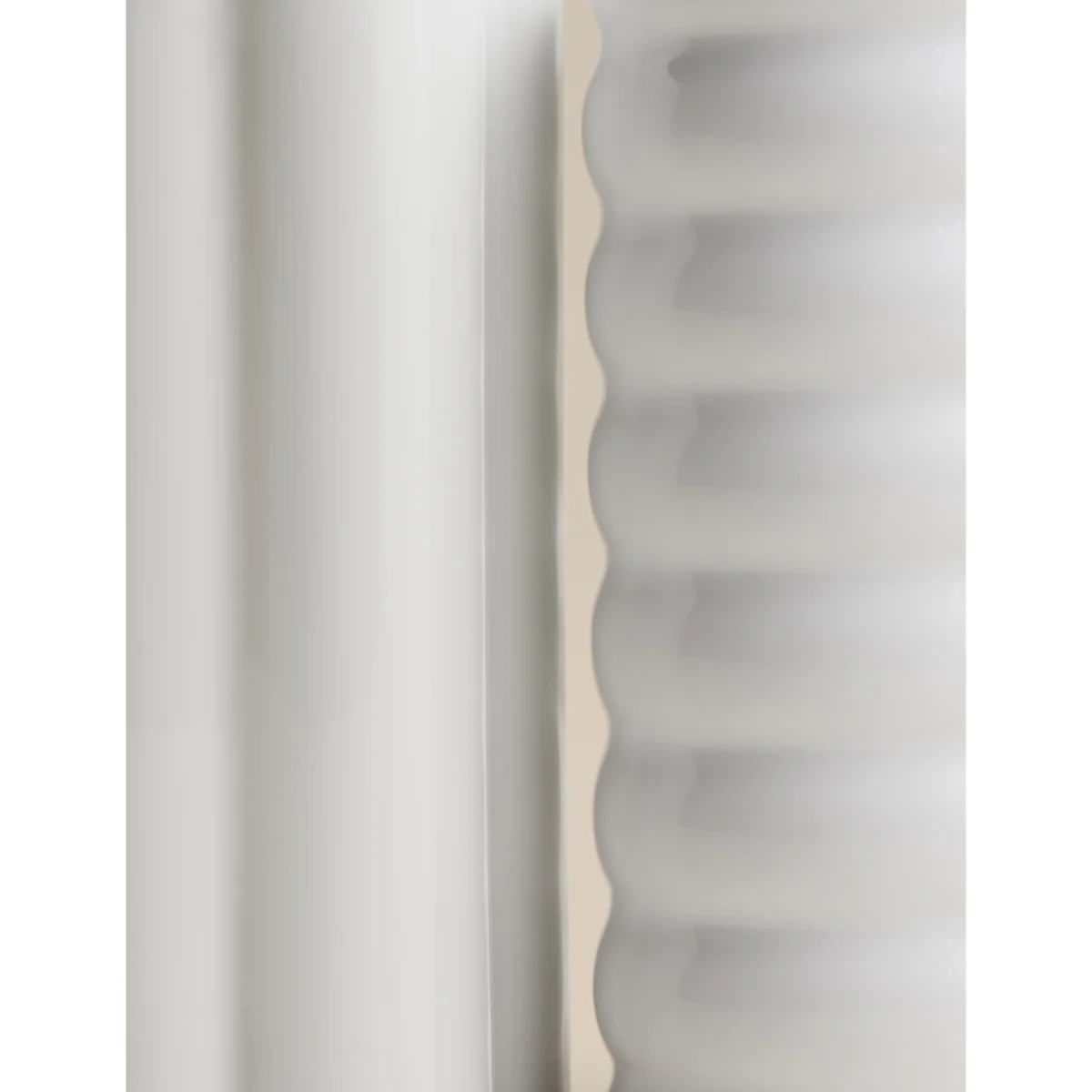 M&S X Kelly Hoppen Set of 2 Glazed Bud Vases White – image 2