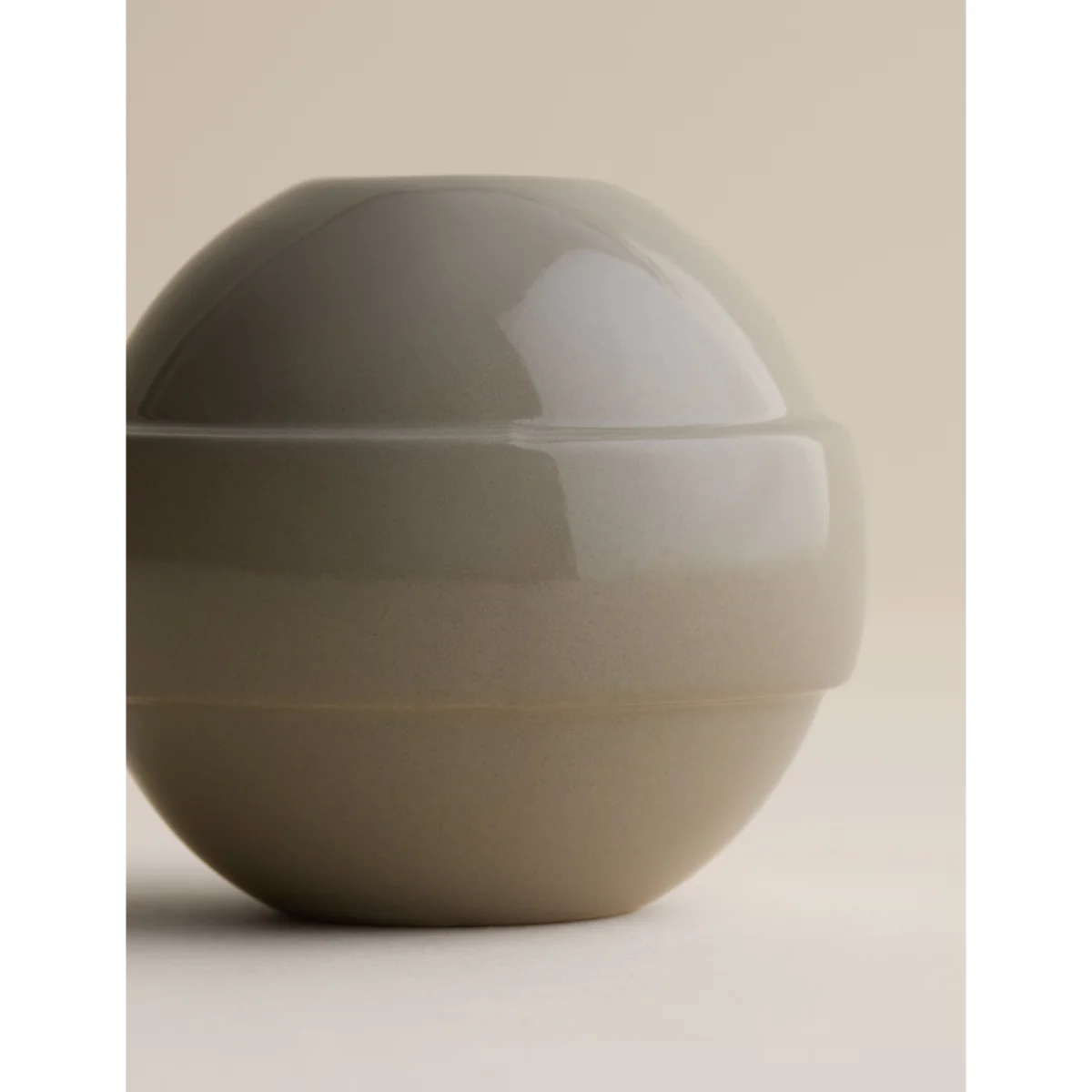 M&S X Kelly Hoppen Set of 3 Round Bud Vases Taupe – image 3
