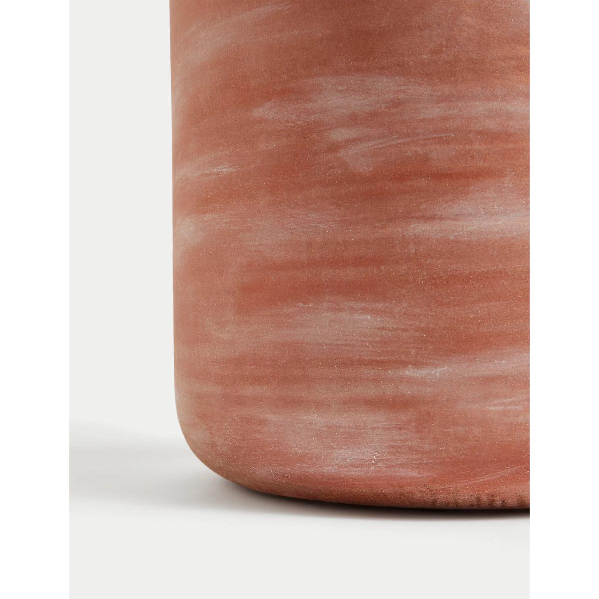M&S X Fired Earth Medium Jug Vase - Terracotta, Terracotta – image 3
