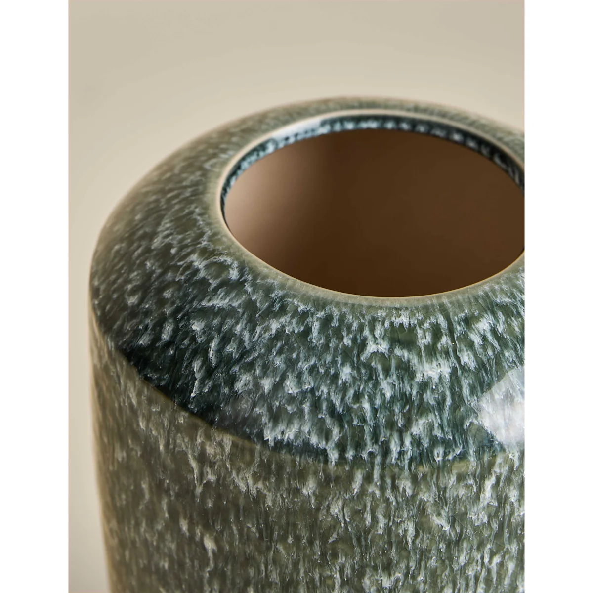 M&S Medium Tapered Ceramic Vasee Blue – image 2