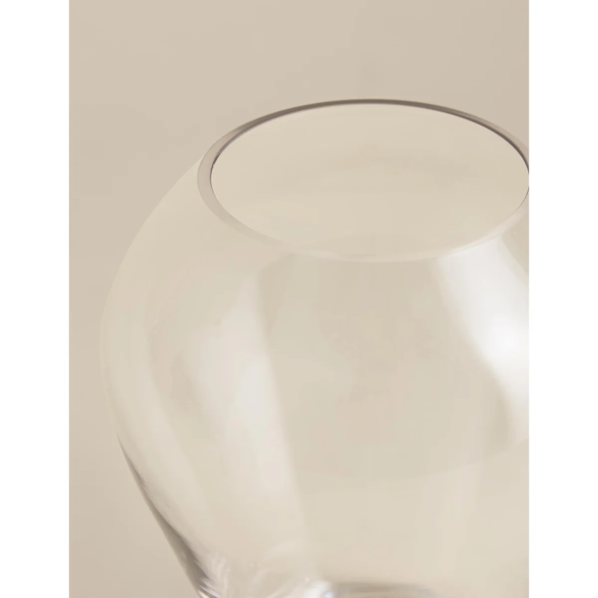 M&S Medium Bulb Vase Clear – image 2