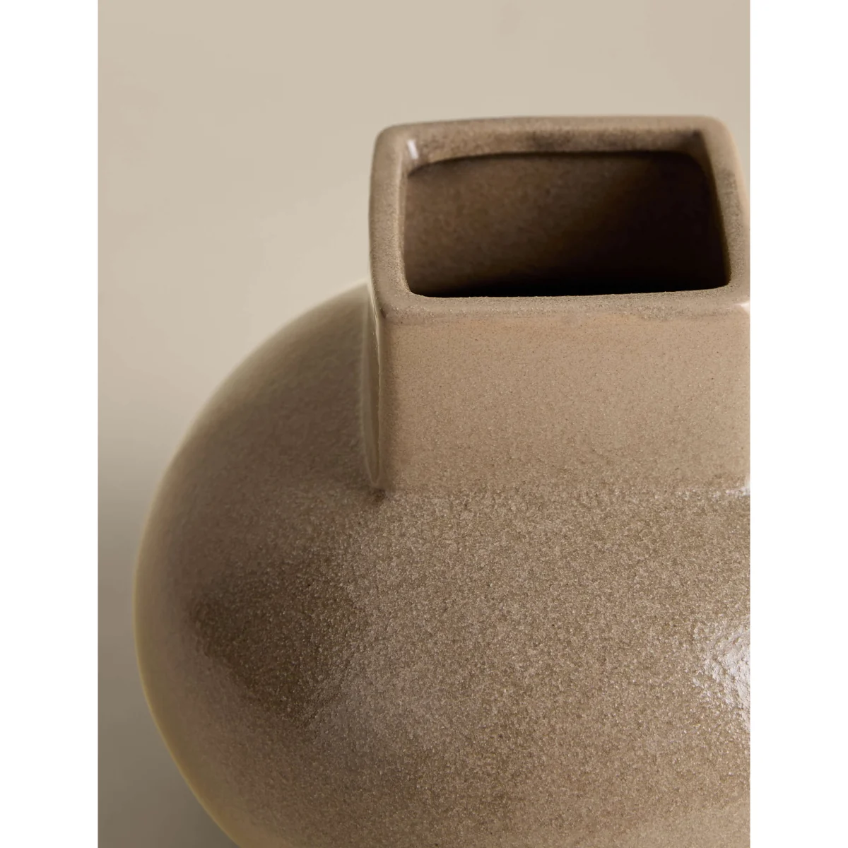 M&S Squat Round Ceramic Vase Multi – image 2