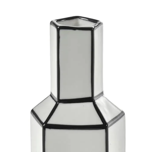 Carte Blanche Vase ceramic white / Medium - Ø 6.3 x H 12 cm - Serax – image 2