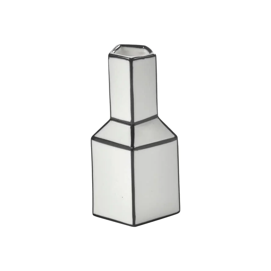 Carte Blanche Vase ceramic white / Medium - Ø 6.3 x H 12 cm - Serax – image 1