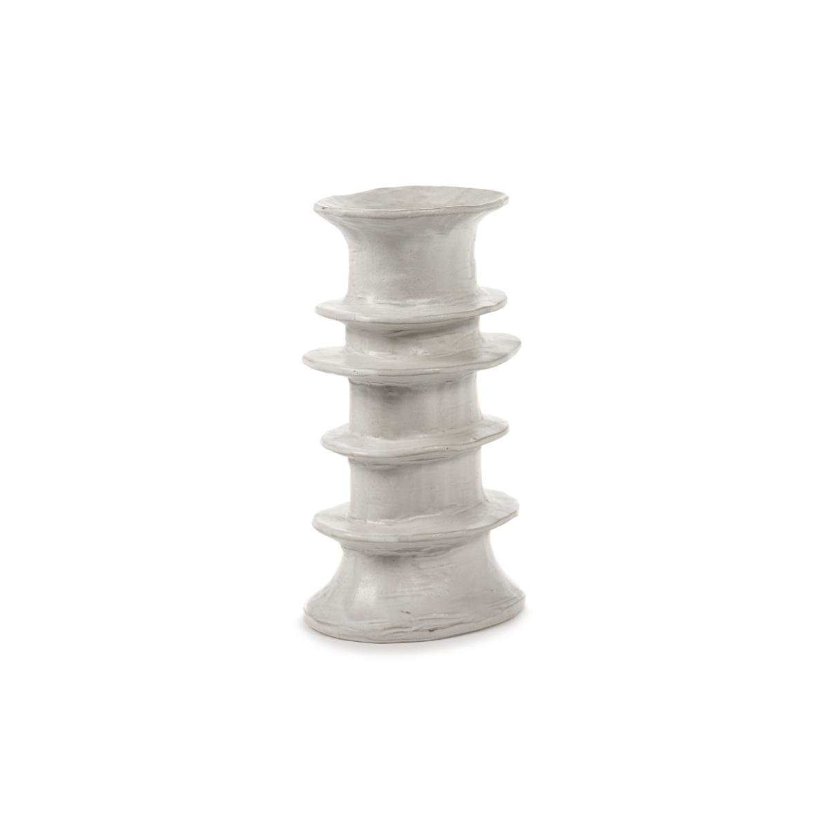 Billy 4 Vase ceramic white / Ø 18 x H 30 cm - Serax – image 2
