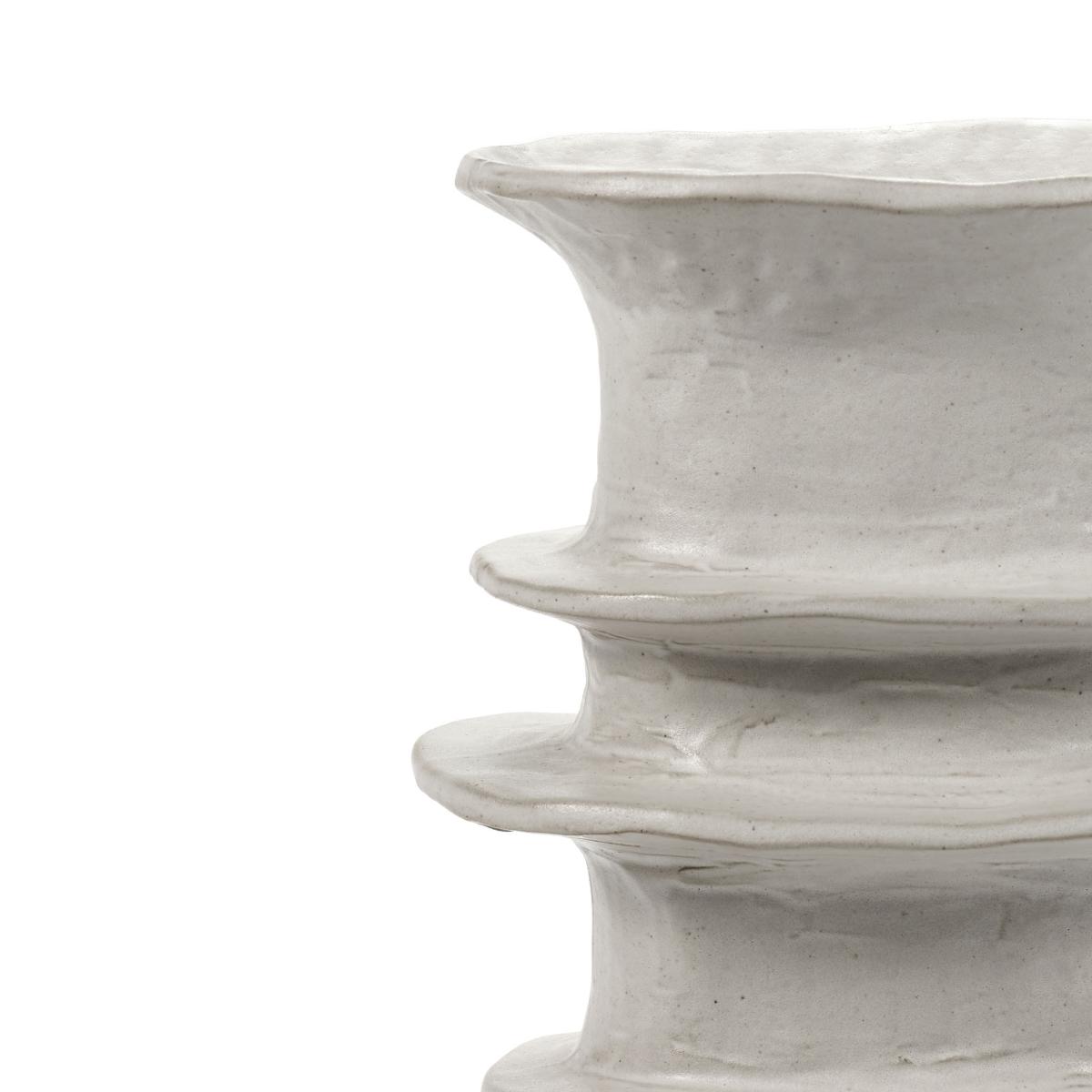 Billy 4 Vase ceramic white / Ø 18 x H 30 cm - Serax – image 3