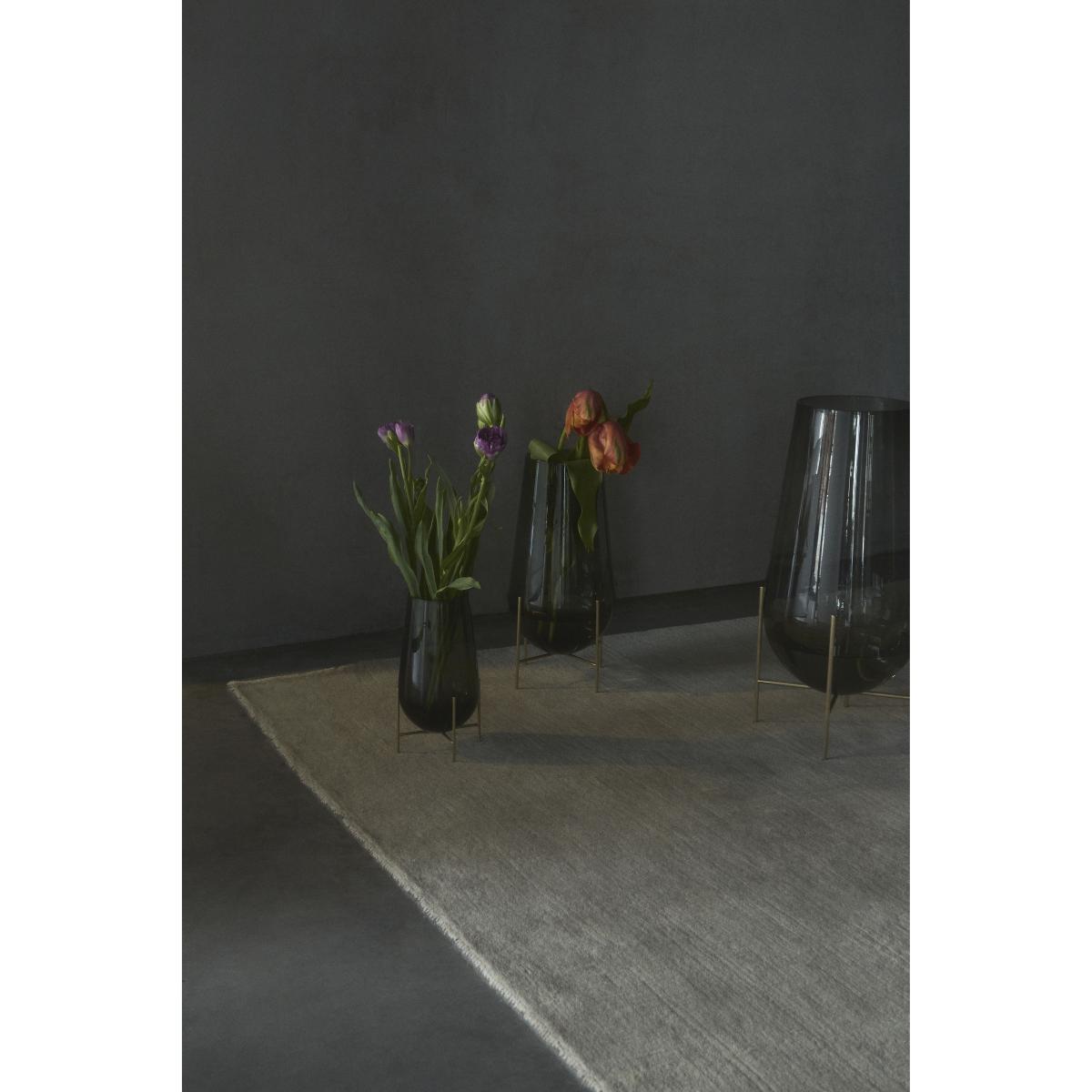 Echasse  Small Vase - / H 28 cm by Menu Grey/Gold – image 4