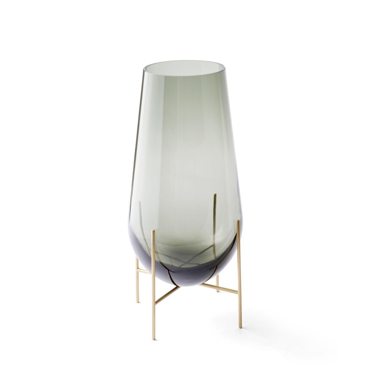 Echasse  Small Vase - / H 28 cm by Menu Grey/Gold – image 5