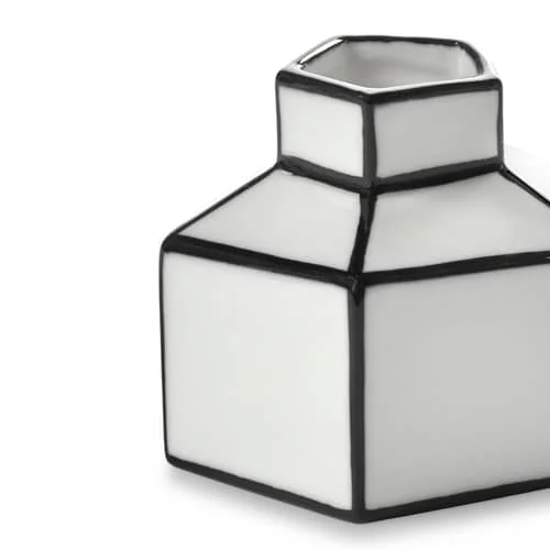 Carte Blanche Vase ceramic white / Small - Ø 5.8 x H 8.5 cm - Serax – image 2