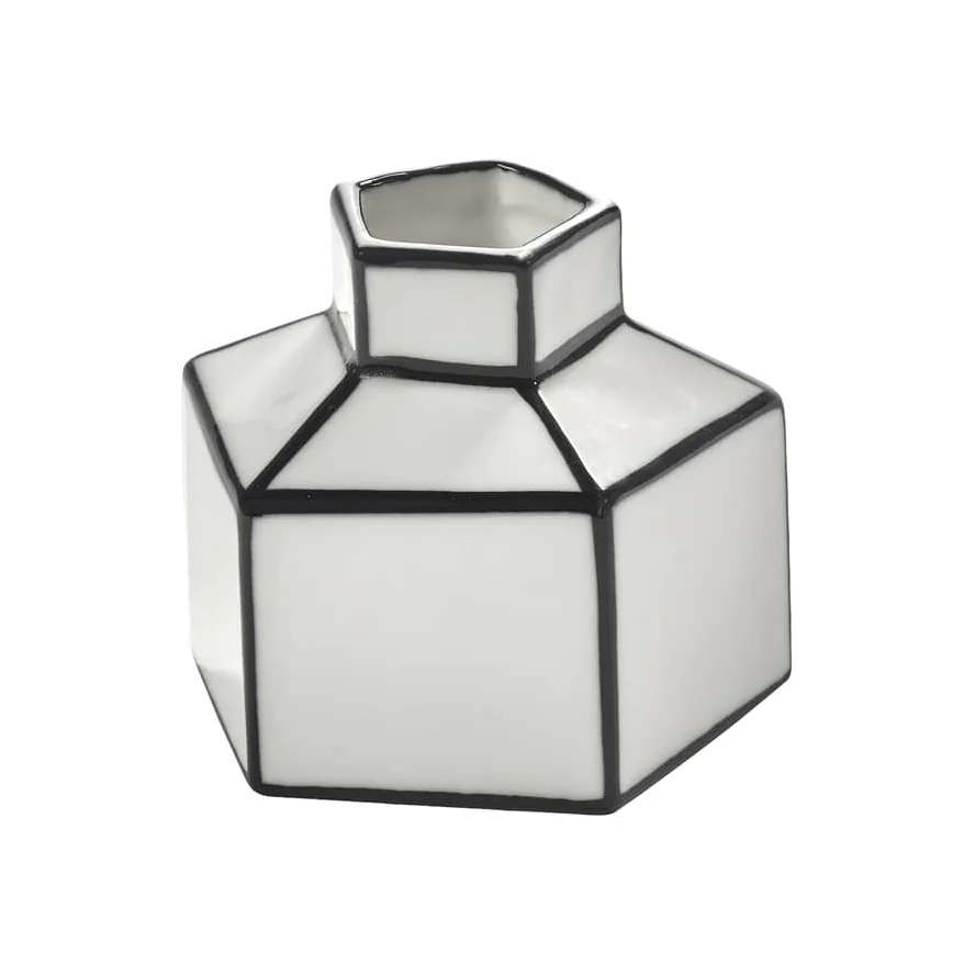 Carte Blanche Vase ceramic white / Small - Ø 5.8 x H 8.5 cm - Serax – image 1
