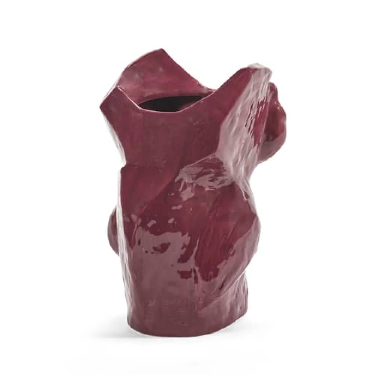 After Midnight Owl Vase ceramic purple / Large - H 30 cm - Serax – image 2