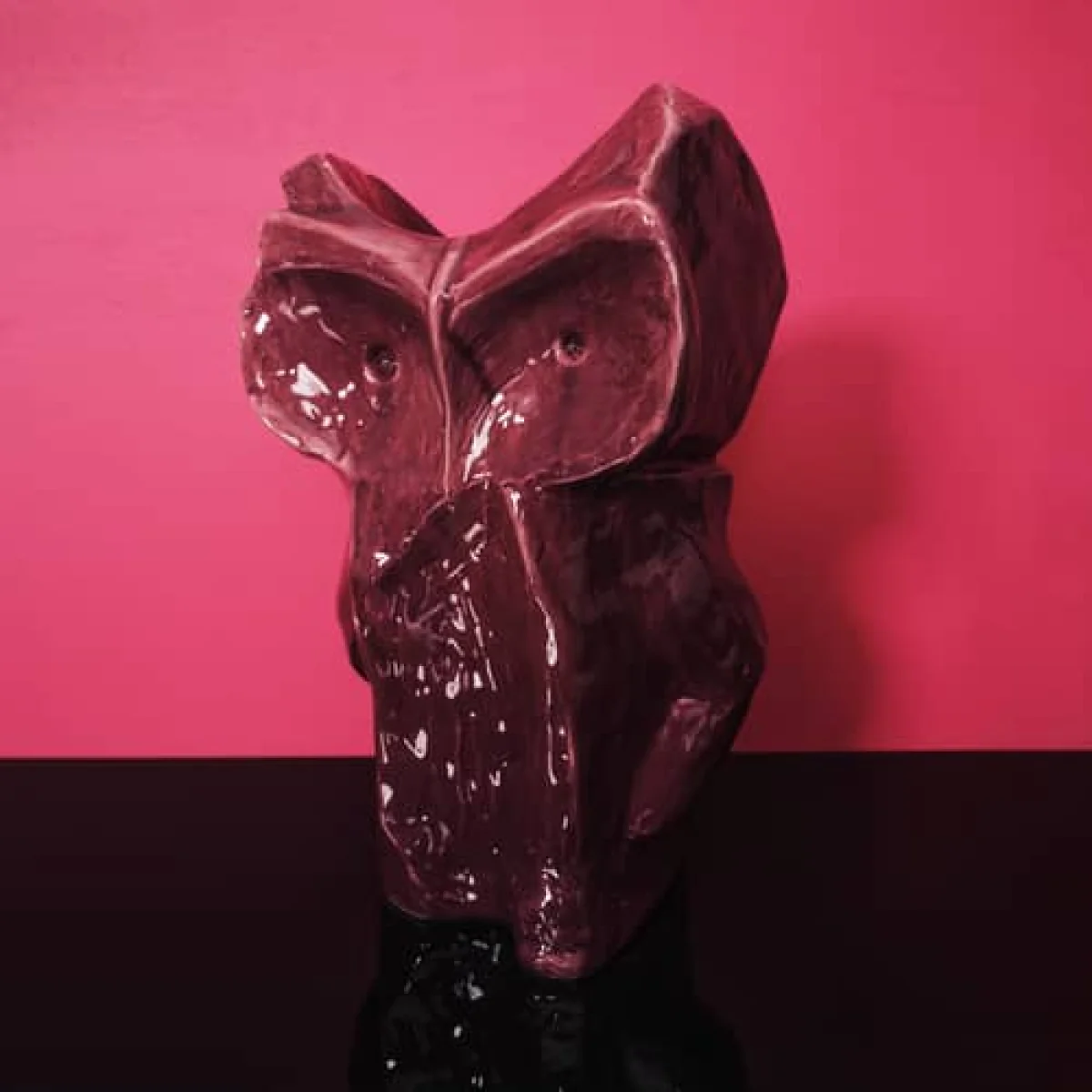 After Midnight Owl Vase ceramic purple / Large - H 30 cm - Serax – image 5