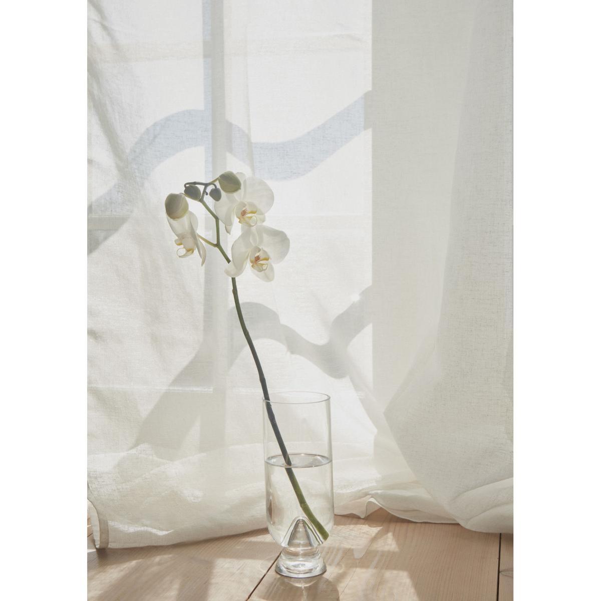 Glacies Small Vase - / Ø 7.6 x H 18 cm by AYTM Transparent – image 2