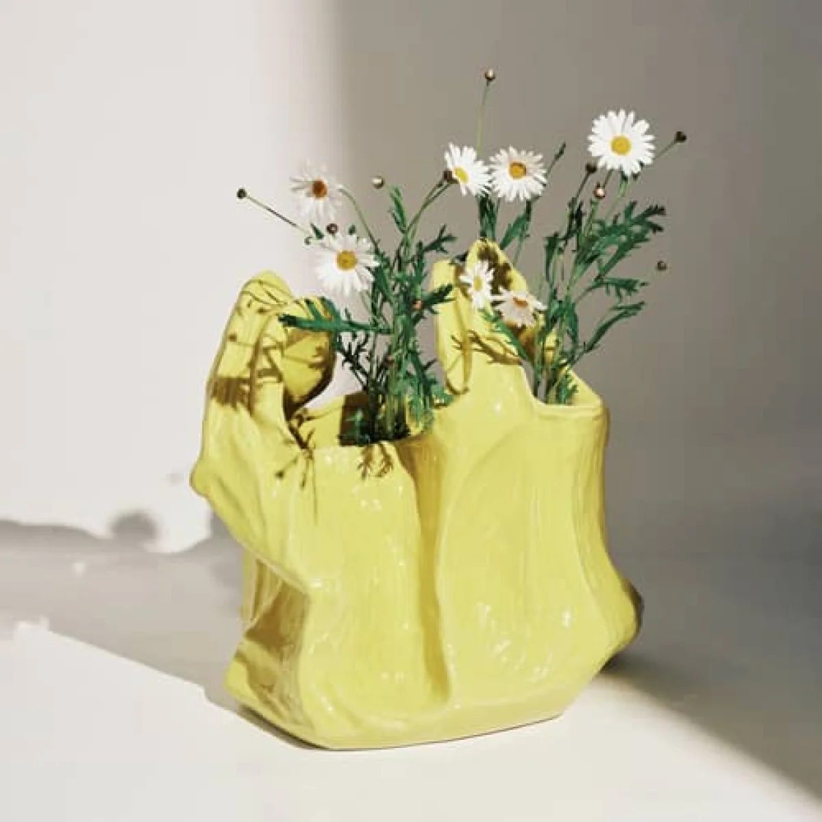 Gala Small Vase ceramic yellow - Serax – image 3
