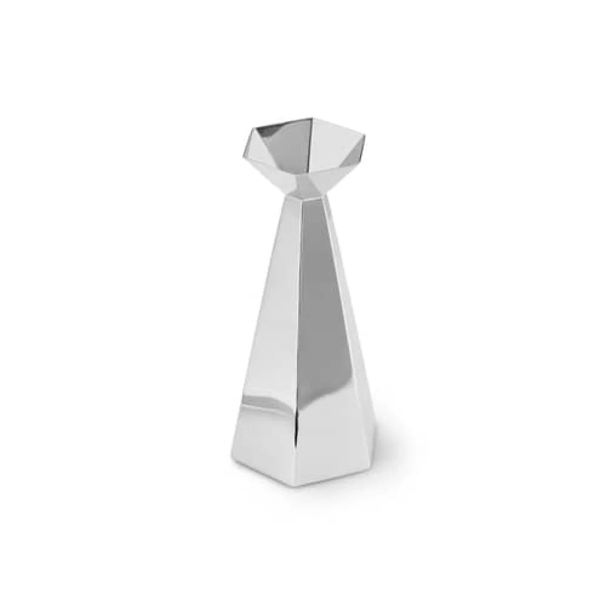 Hexa Large Vase metal / Ø 13 x H 28 cm - Normann Copenhagen – image 2