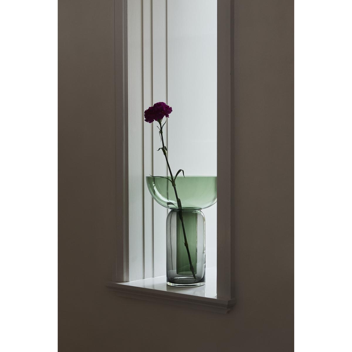Torus Large Vase - / H 35 cm by AYTM Blue – image 3