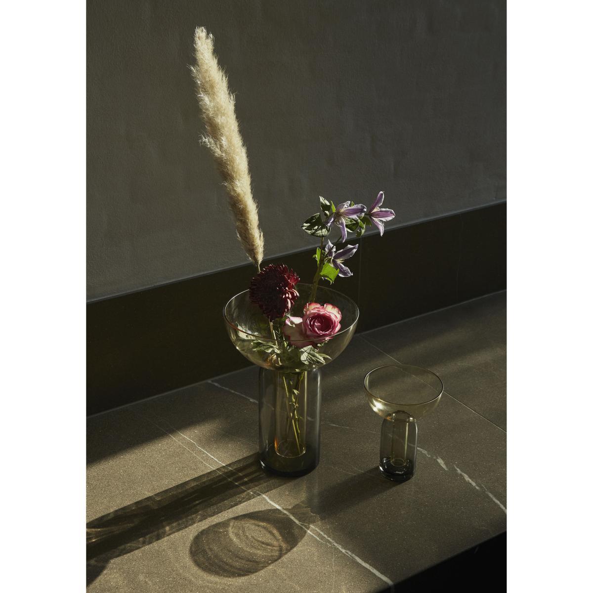 Torus Large Vase - / H 35 cm by AYTM Blue – image 4