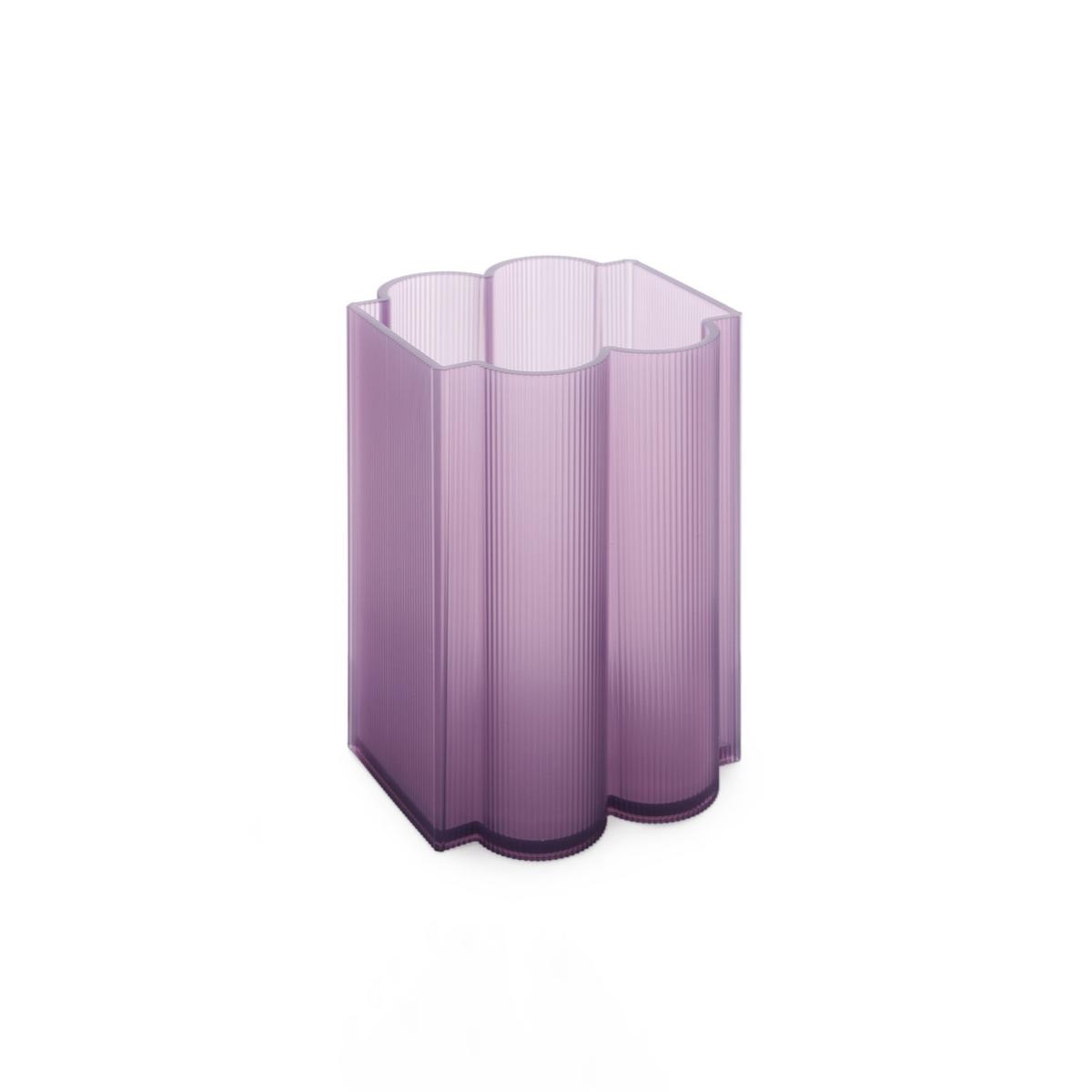 Vase Okra plastic material / H 24 cm - Recycled / Patricia Urquiola, 2023 - Kartell – image 2