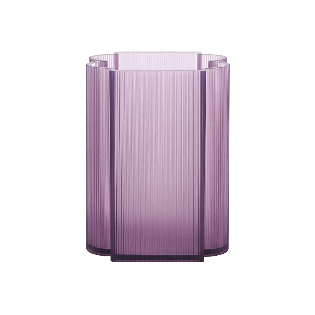 Vase Okra plastic material / H 24 cm - Recycled / Patricia Urquiola, 2023 - Kartell – image 1