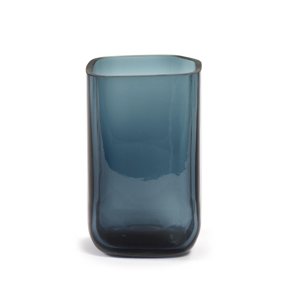 Silex Small Vase - / H 21 cm by Serax Blue – image 3