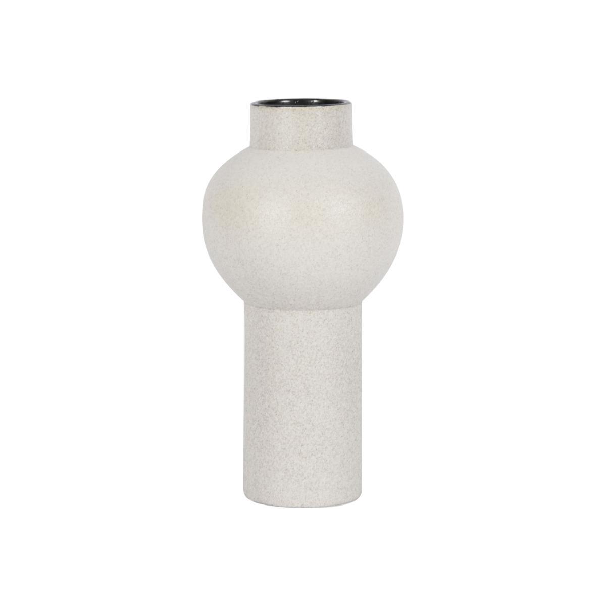 Tenere Medium Vase - / Ø 15 x H 30 cm - Ceramic by ENOstudio White – image 1