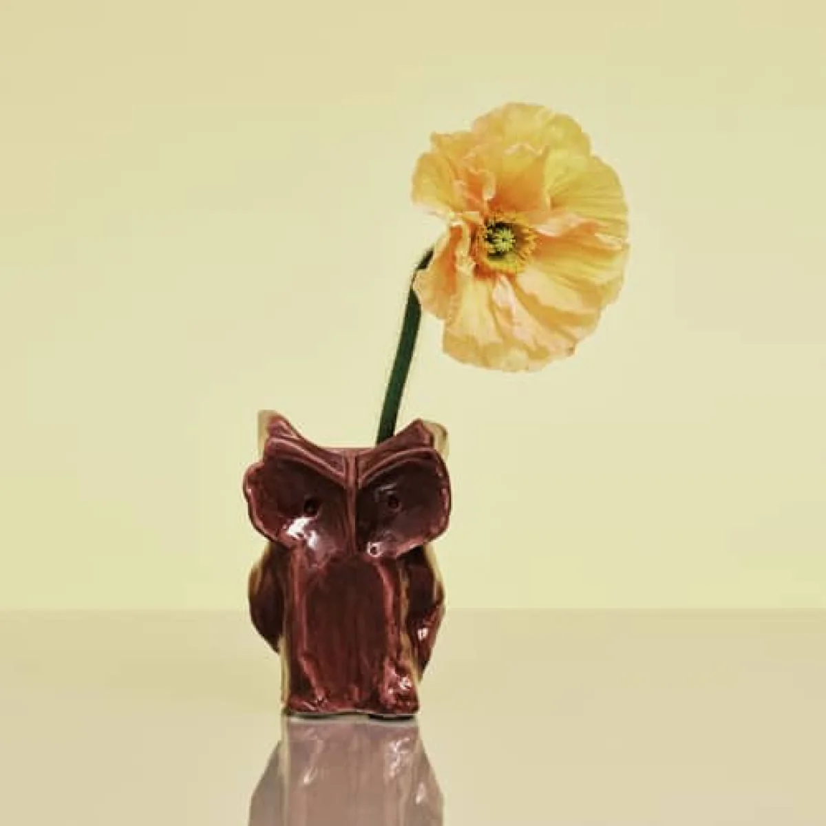 After Midnight Owl Vase ceramic purple / XS - H 12 cm - Serax – image 4