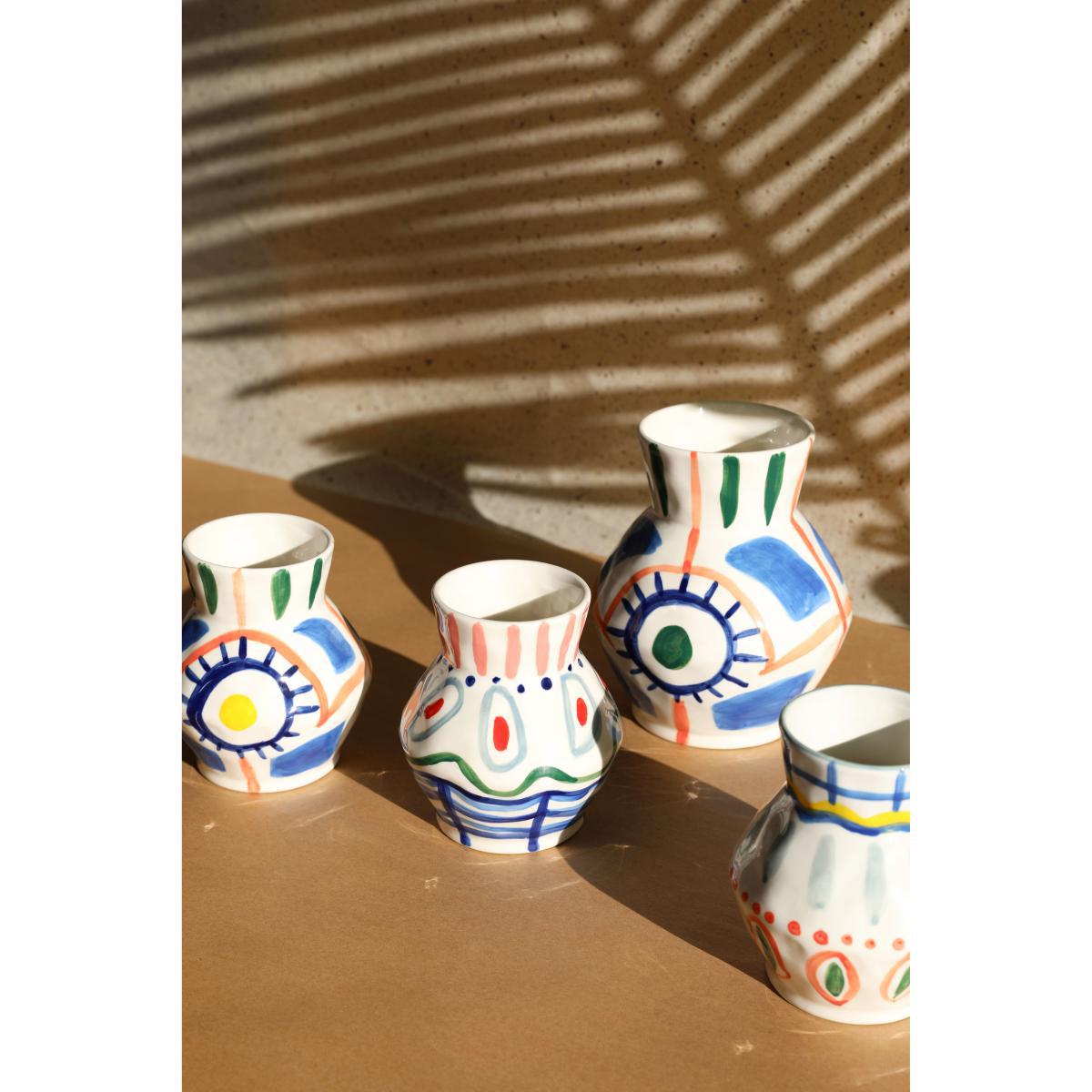 Vase Asir Vase - / Hand-painted by & klevering Multicoloured – image 2