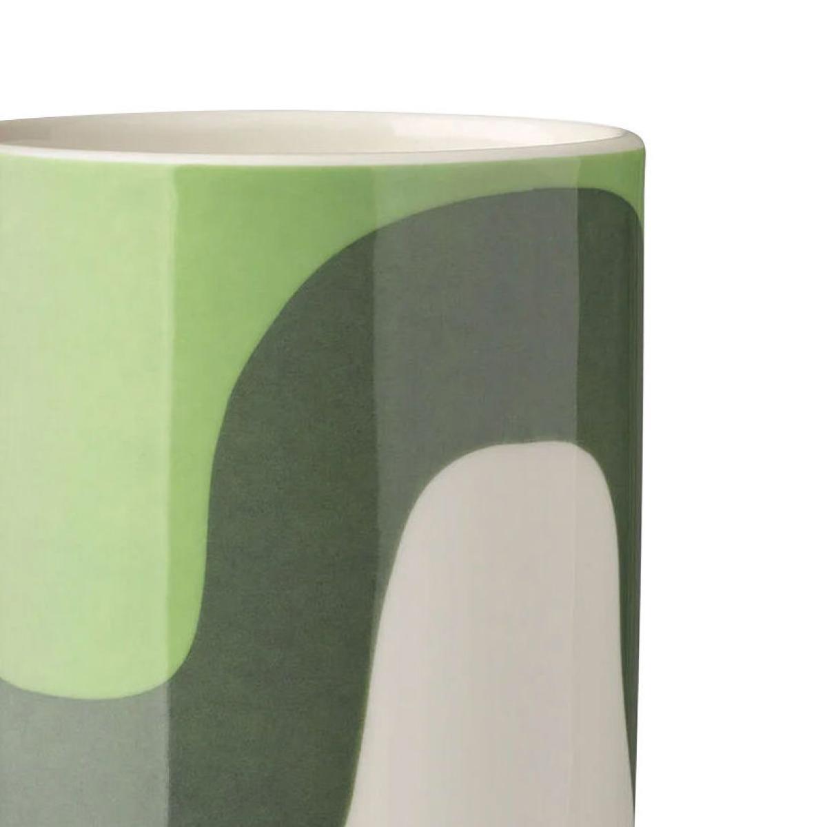 Seireeni Vase ceramic green / Ø 13.7 x H 25 cm - Marimekko – image 2