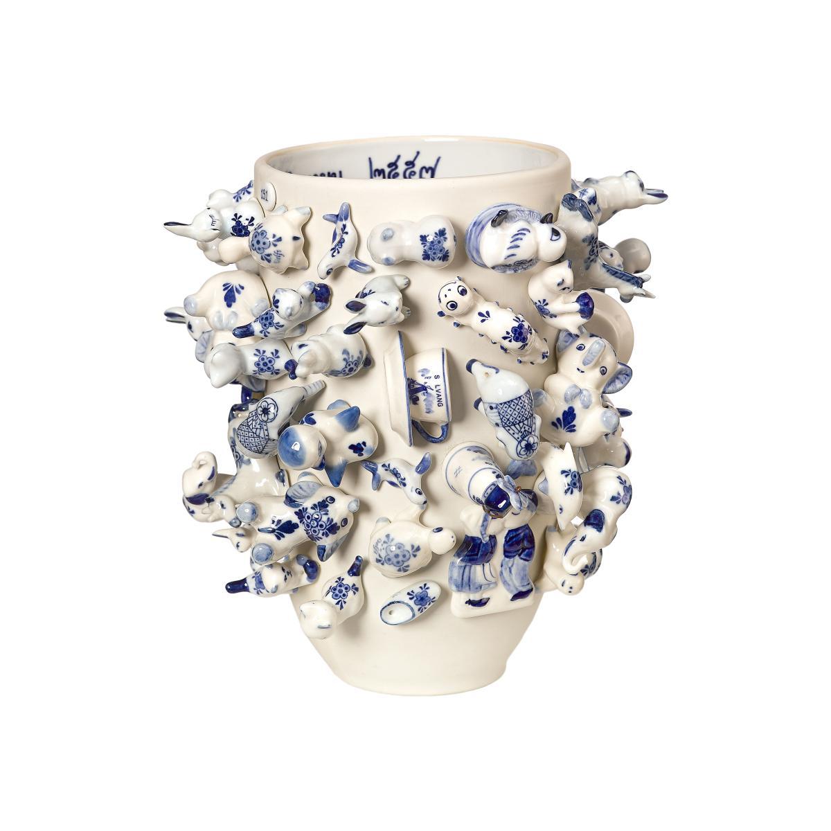 Souvenir Holland Vase - H 25 cm by Pols Potten White