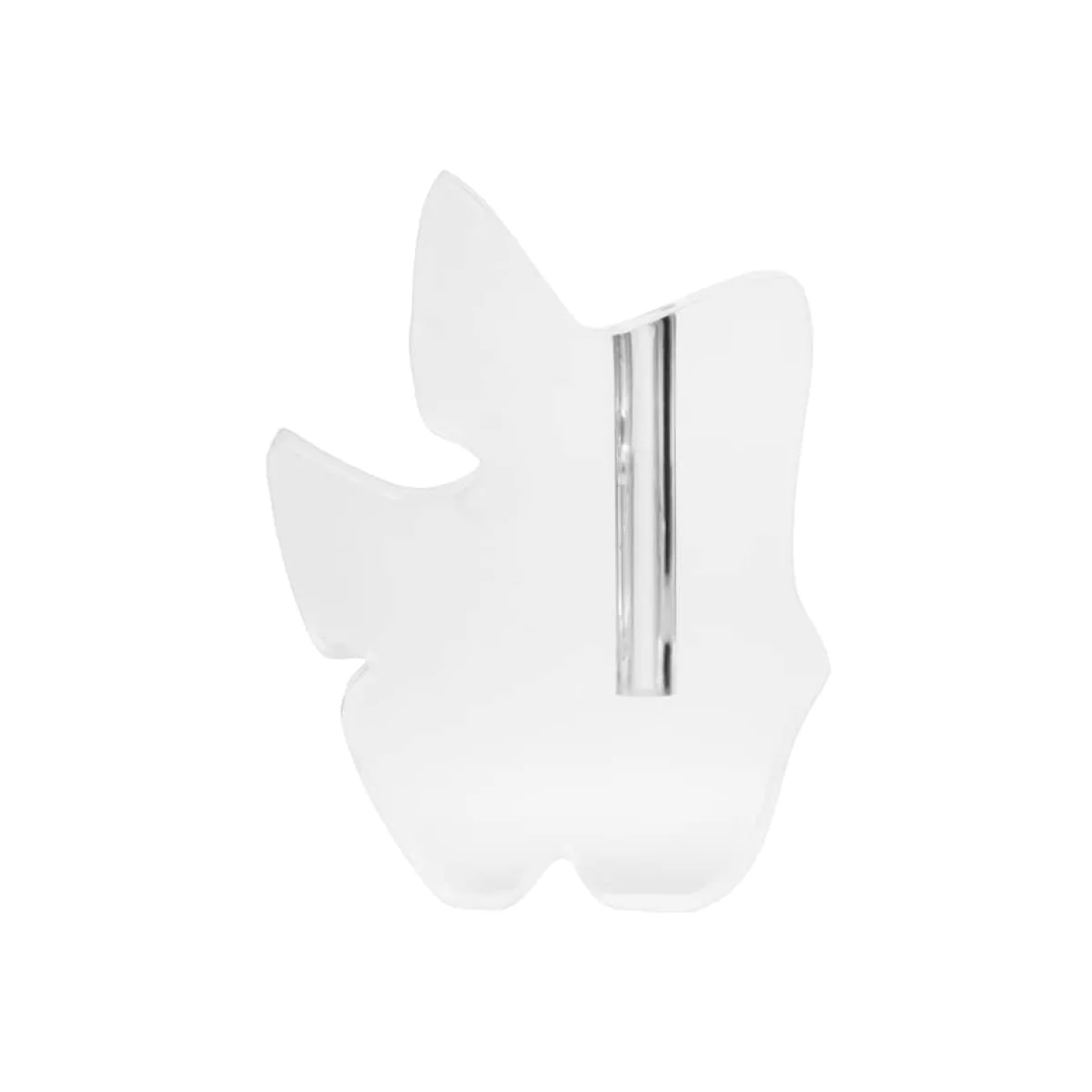 Draw Large Bud vase composite material transparent / Resin - H 28 cm - Normann Copenhagen – image 1