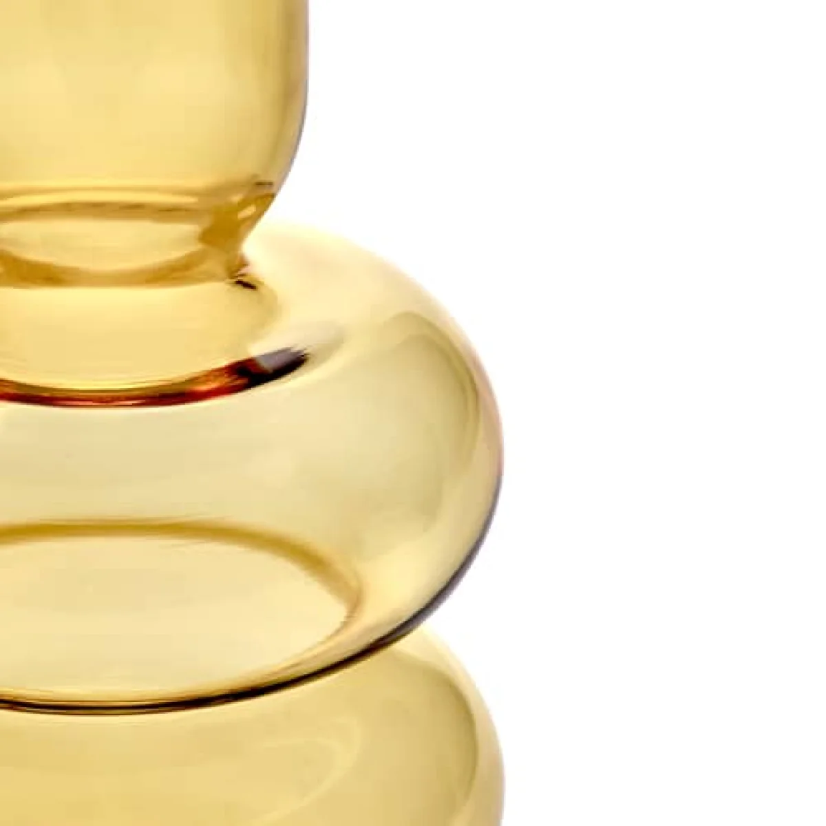 Bubble Vase glass yellow / H 15 cm - Serax – image 5