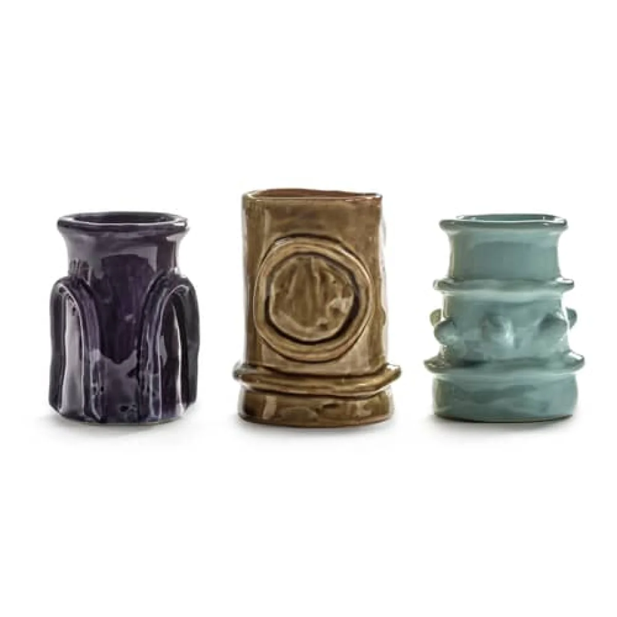 Molly Vase ceramic multicoloured / Set of 6 mini vases - Serax – image 5