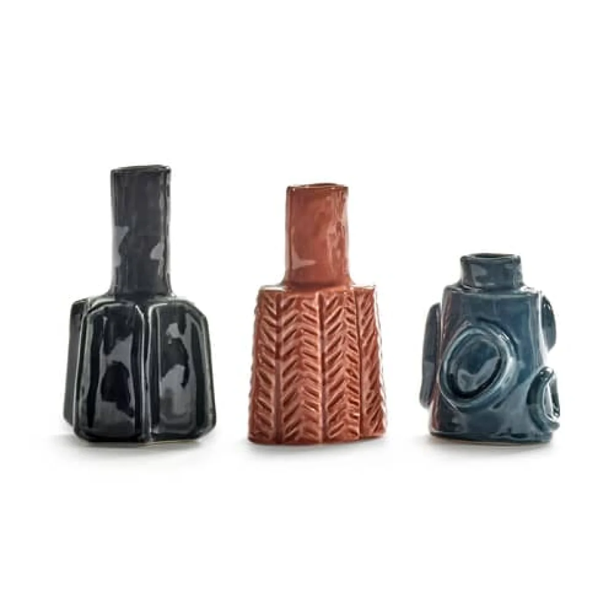 Molly Vase ceramic multicoloured / Set of 6 mini vases - Serax – image 6