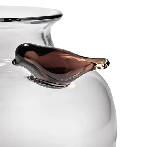 Perch Vase glass transparent / Small - Ø 24 x H 20 cm - Serax – image 3