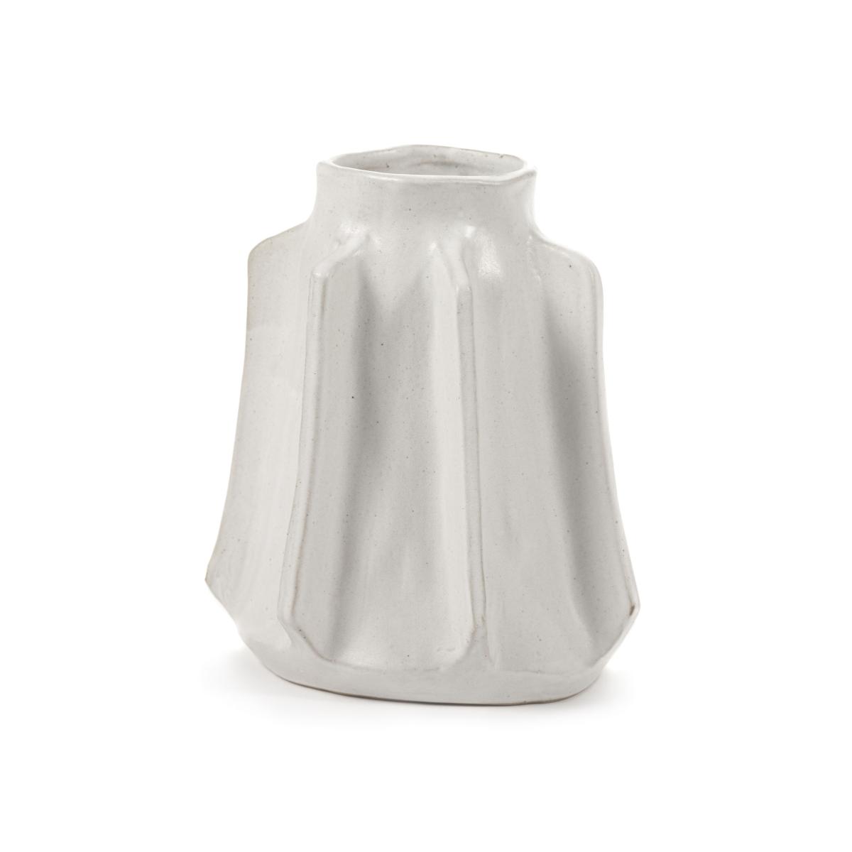 Billy 1 Vase ceramic white / Sandstone - Ø 16 x H 19 cm - Serax – image 2