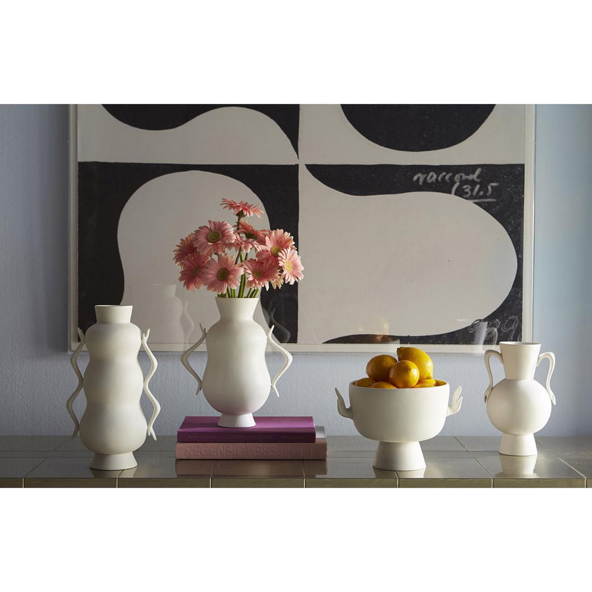 Eve Bowl - / Handles in the shape of hands by Jonathan Adler White – image 4