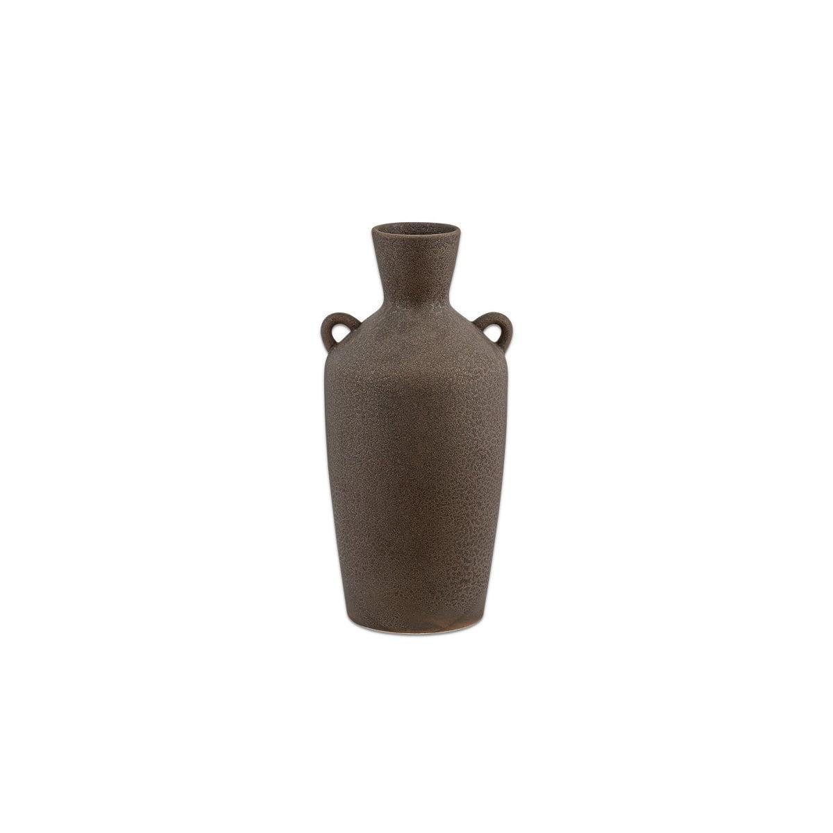 Nkuku Varkala Ceramic Decorative Vase | Gift Jewellery & Accessories | Black | Small – image 11