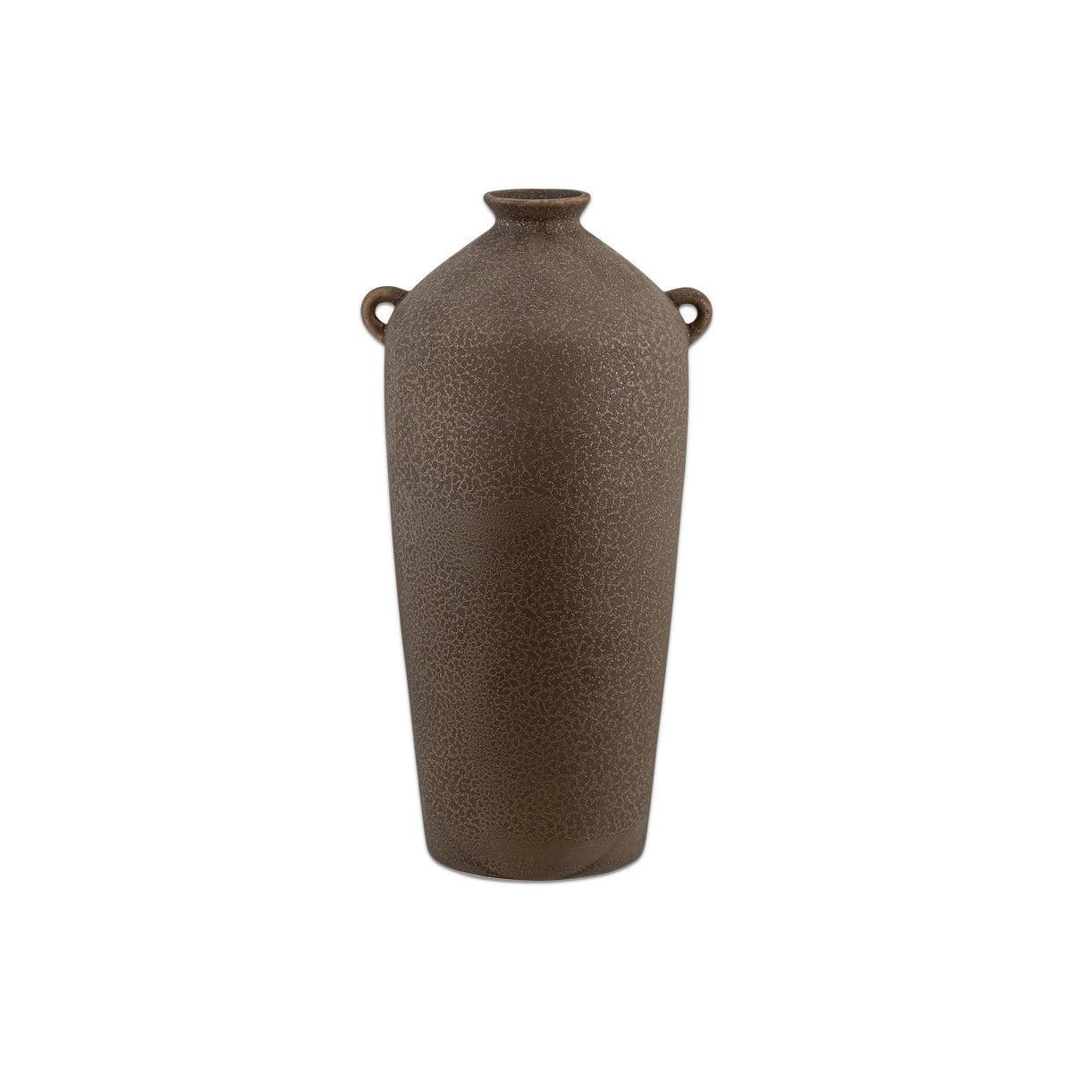 Nkuku Varkala Ceramic Decorative Vase | Gift Jewellery & Accessories | Black | Small – image 9