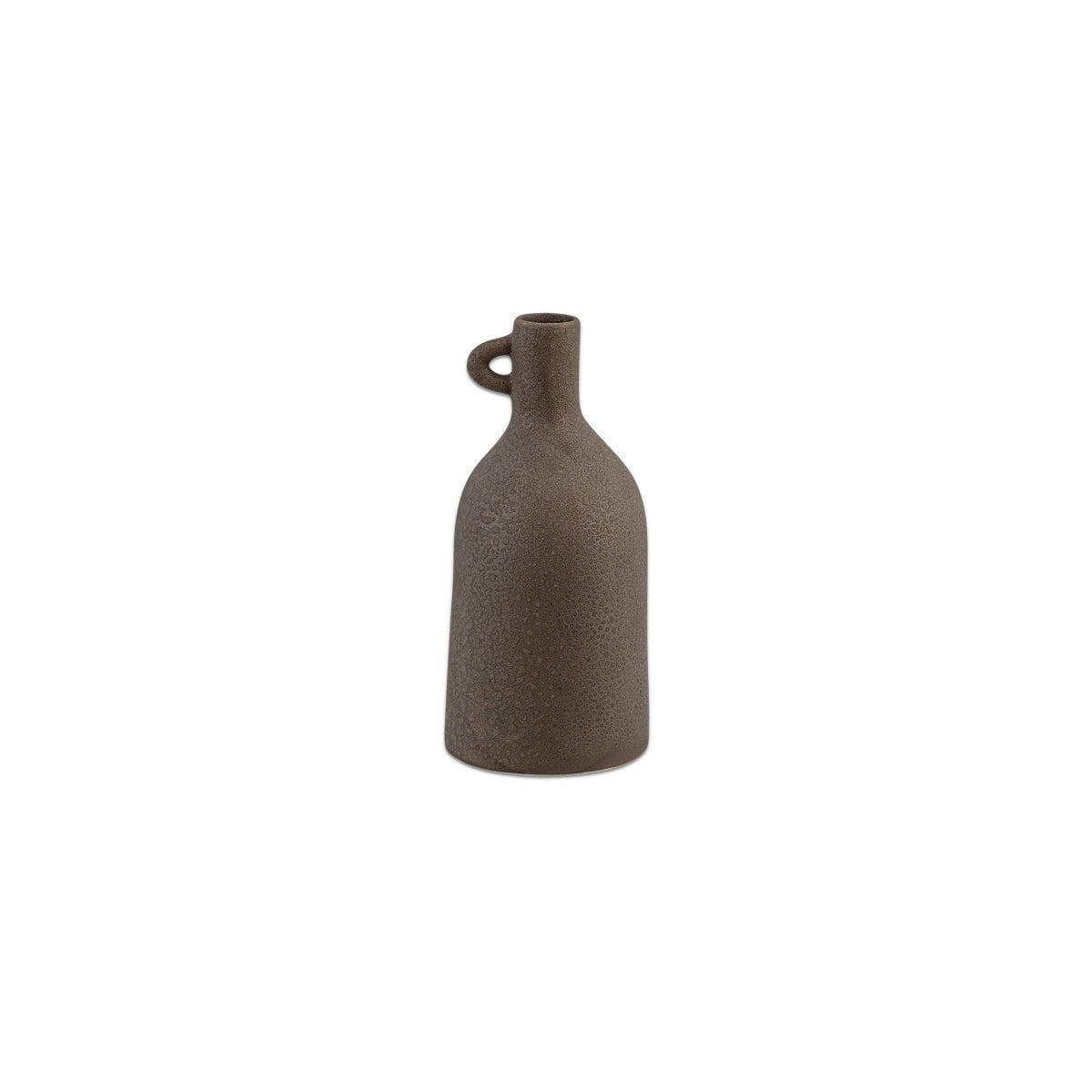 Nkuku Varkala Ceramic Decorative Vase | Gift Jewellery & Accessories | Black | Small – image 10