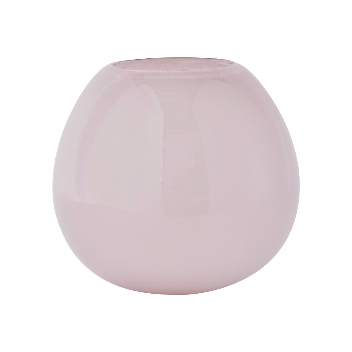 Lasi vase medium 21.5 cm Rose – image 1