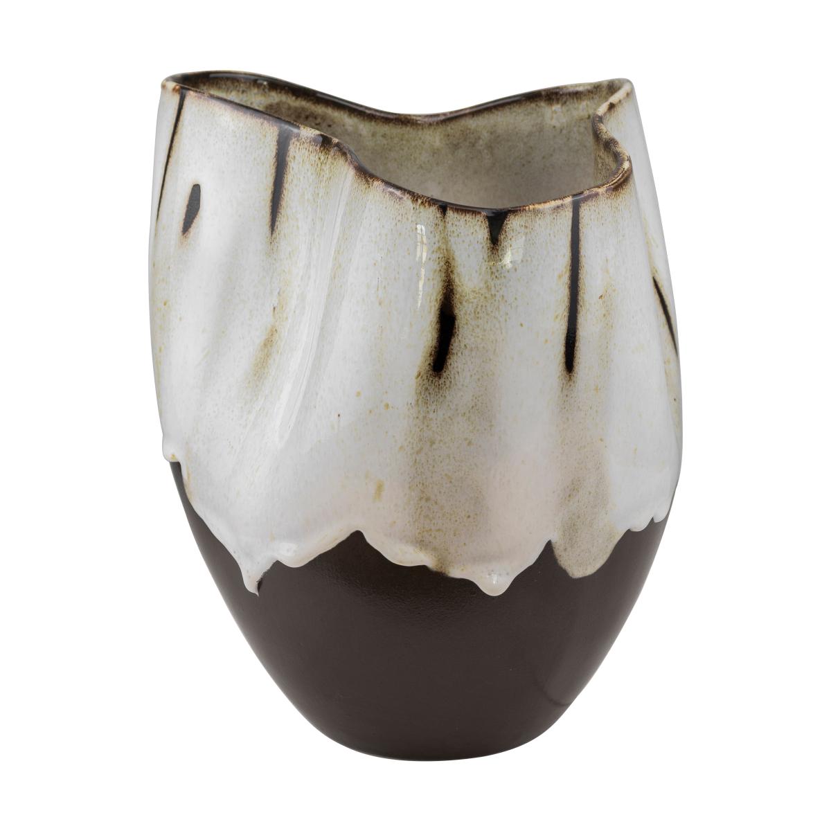 Mette Ditmer By Hand vase small 24.5 cm Off-white – image 2
