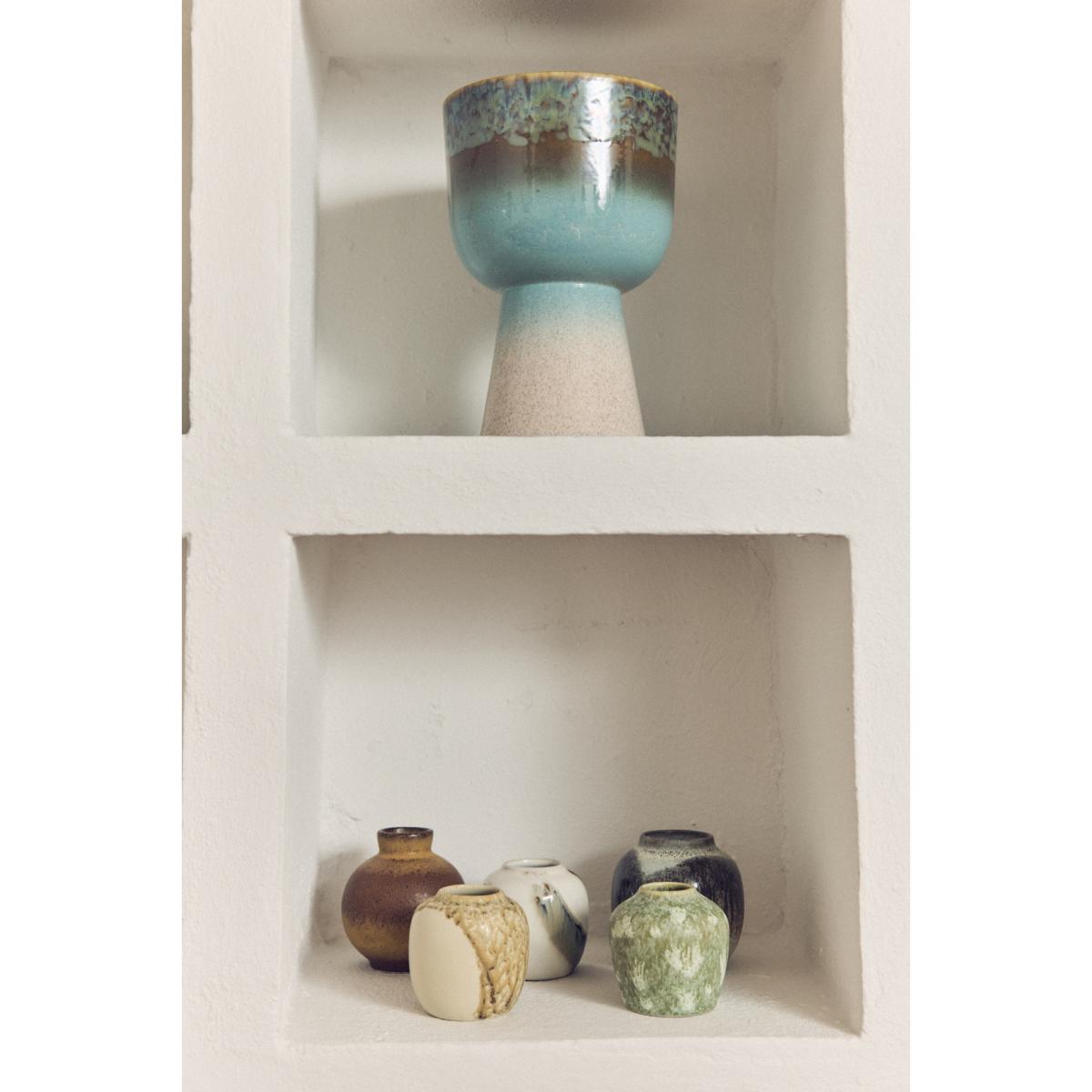 HKliving 70's vases small 4 pieces Canyon – image 2