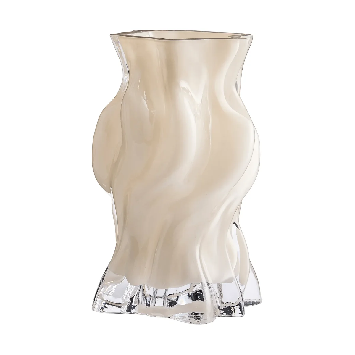 AYTM Vena vase M Dark cream – image 3