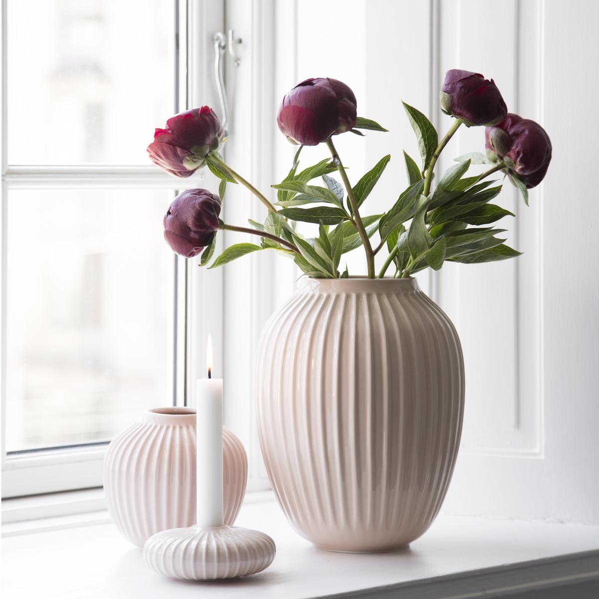 Hammershøi vase large pink – image 2