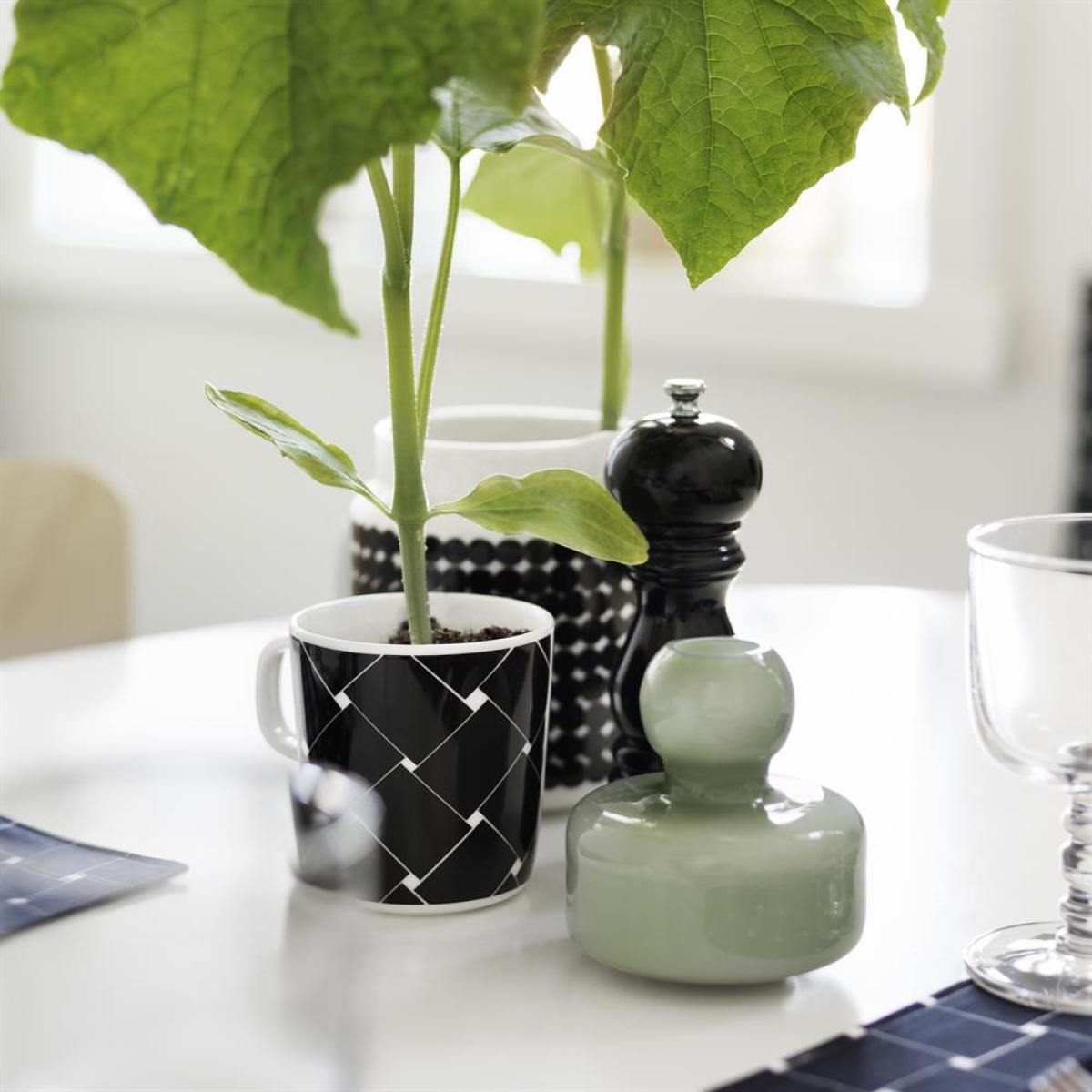 Flower vase olive green – image 6