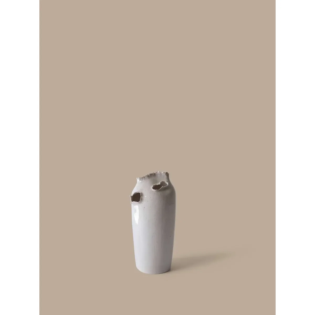 Ferm Living Tereo vase Off-white speckle 27 cm – image 7
